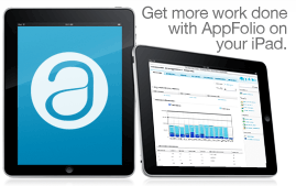 Get more work done with AppFolio on your iPad.