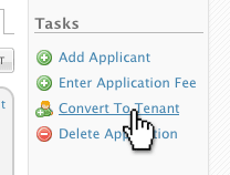 Convert To Tenant