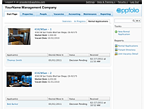 Rental Application Dashboard