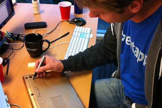 Fredrik and the Golden Keyboard - AppFolio Hack Day